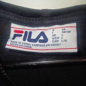 Fila Women's Black Sweater